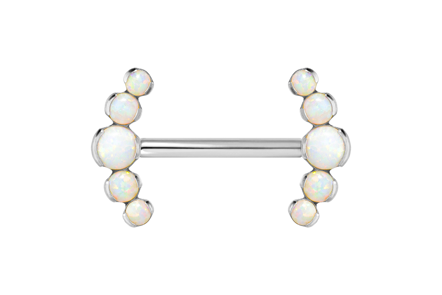Titan Barbell mit Push Fit 5 SYNTHETISCHE OPALE